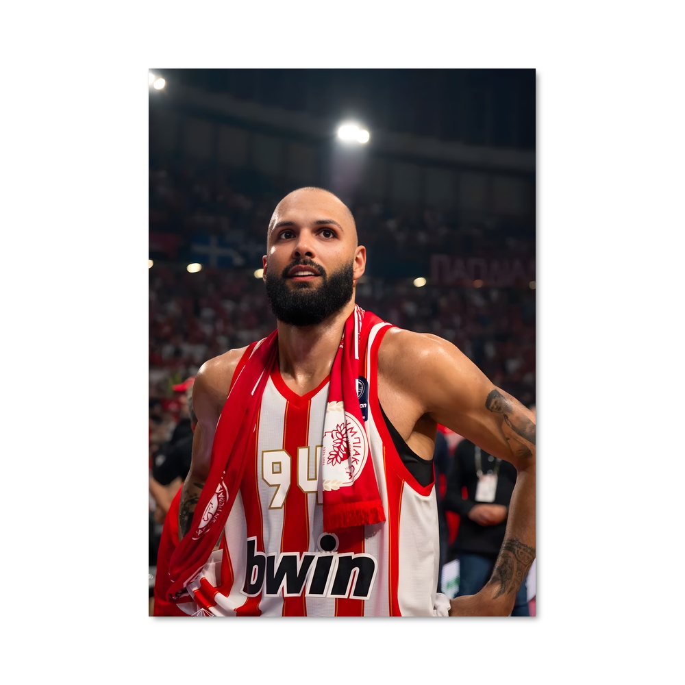 Poster Evan fournier – affiche Basketball